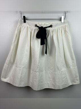 Kate Spade White Broome Skirt